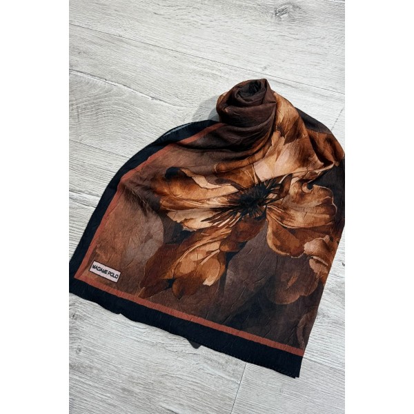 Dijital Bambu Pamuklu Şal 021AKH